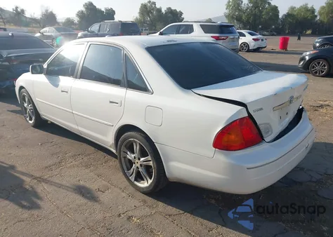 2001 Toyota Avalon Xls from USA, damaged, VIN 4T1BF28B61U169597